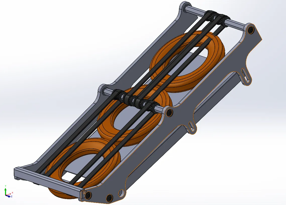 Belt transfer CAD for the 2020 FTC robot