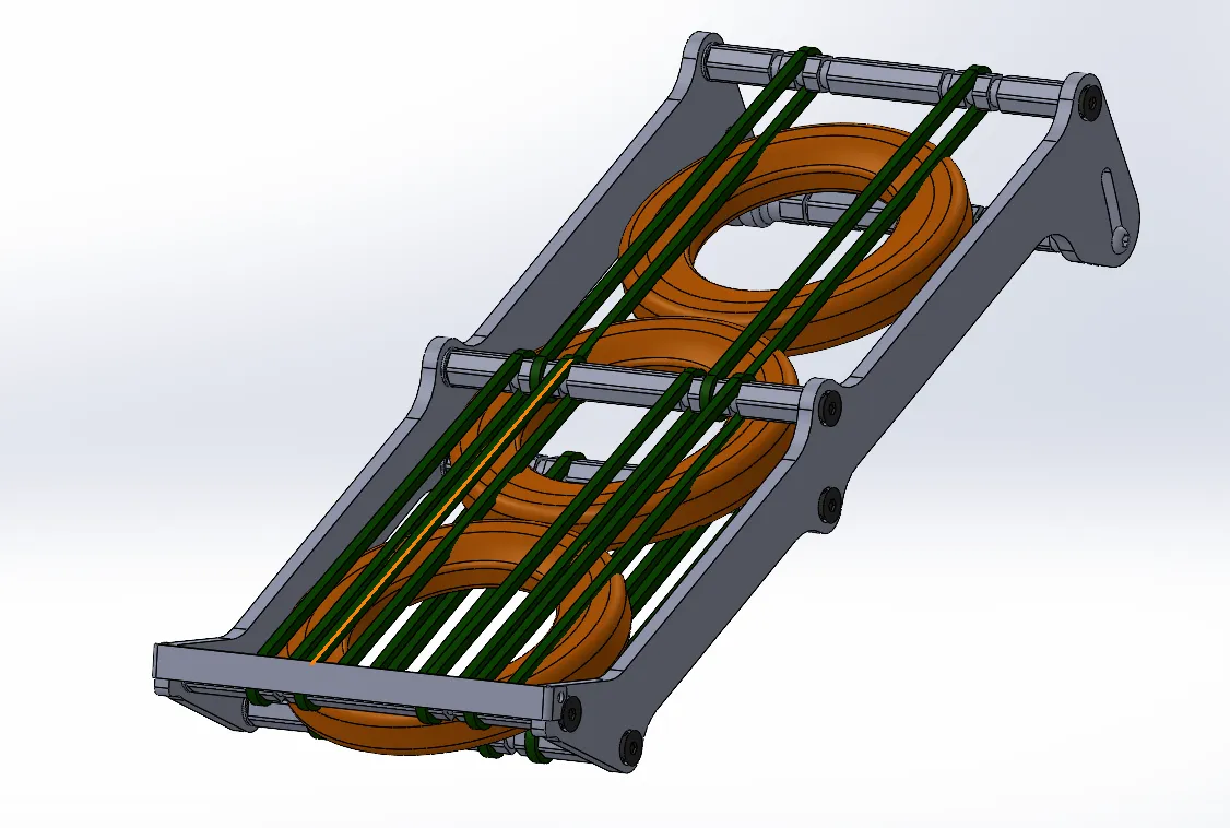 Polycord transfer CAD for the 2020 FTC robot