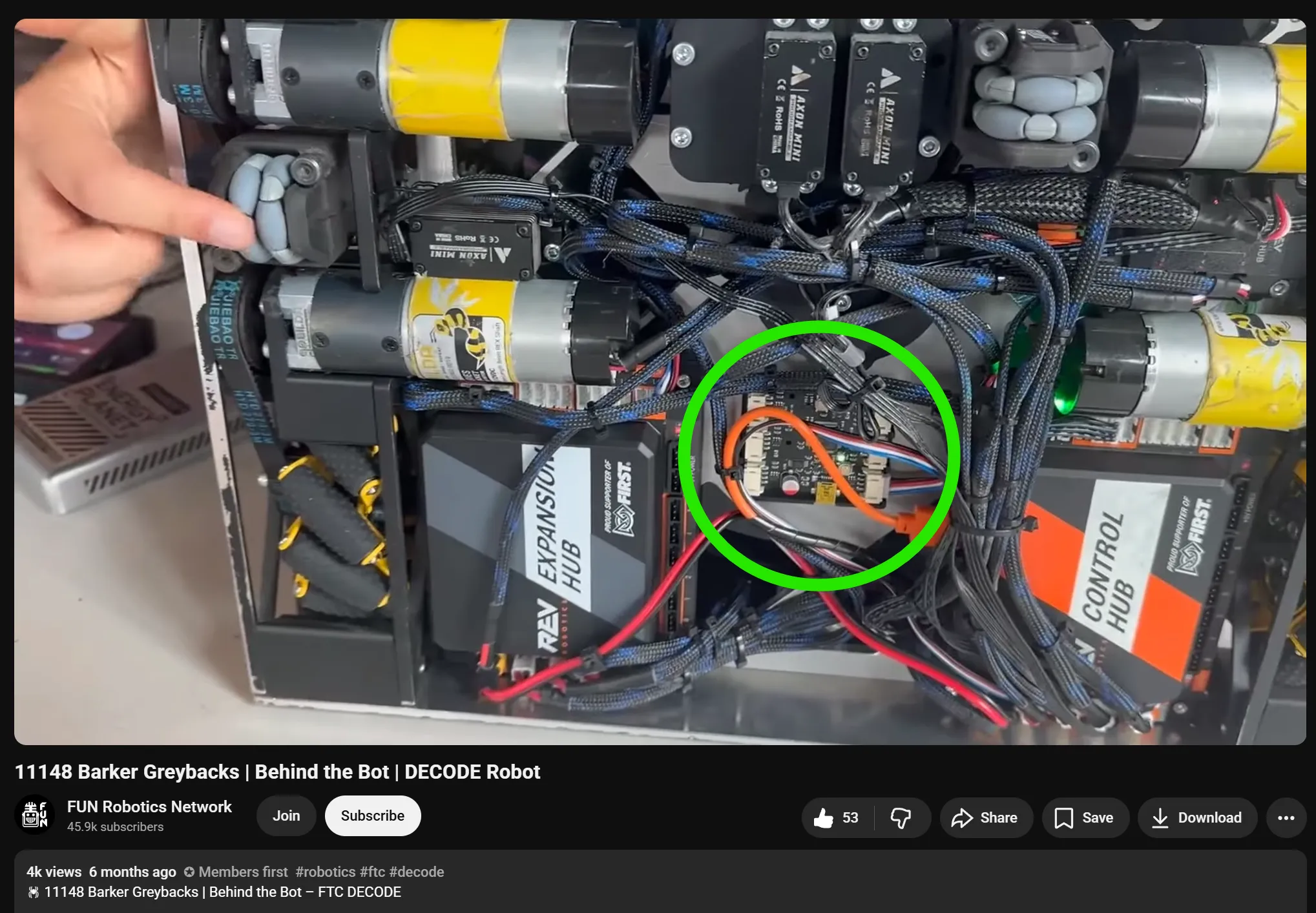 STM32 Odometry Computer Rev 2 installed with Barker Greybacks hardware