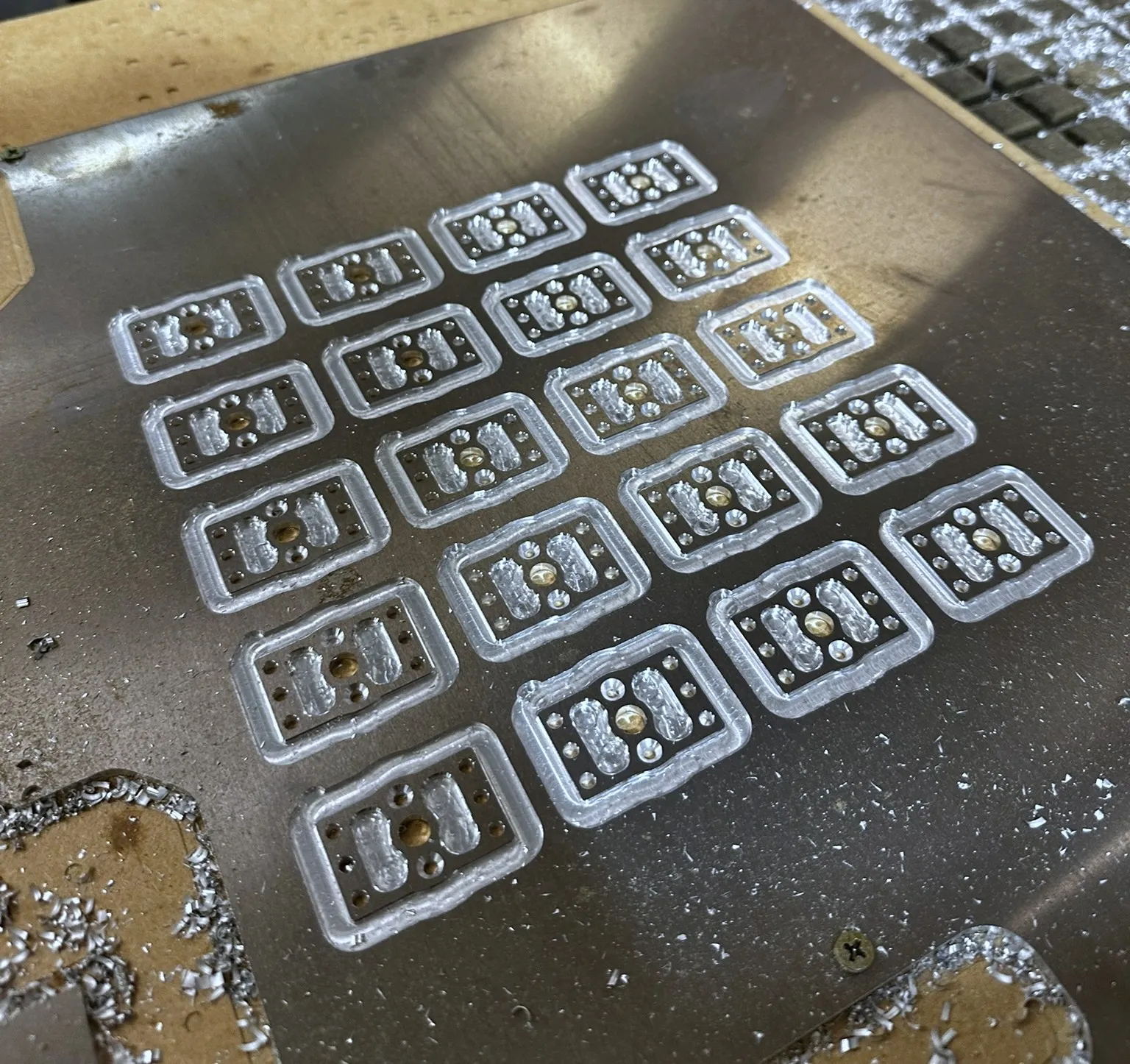 CNC machined mount plate for Super Servo Plus