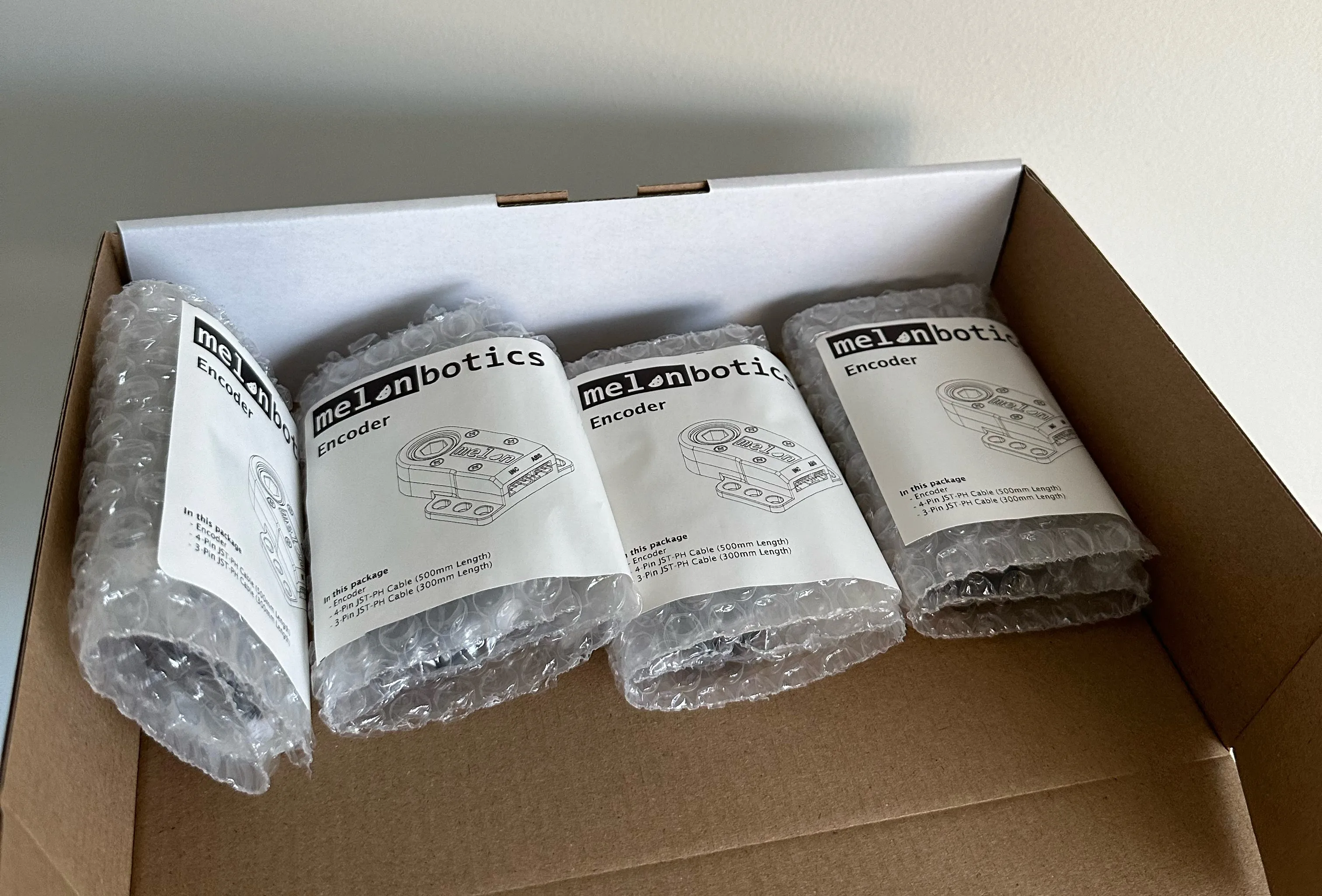 Through Bore Encoder packaging design