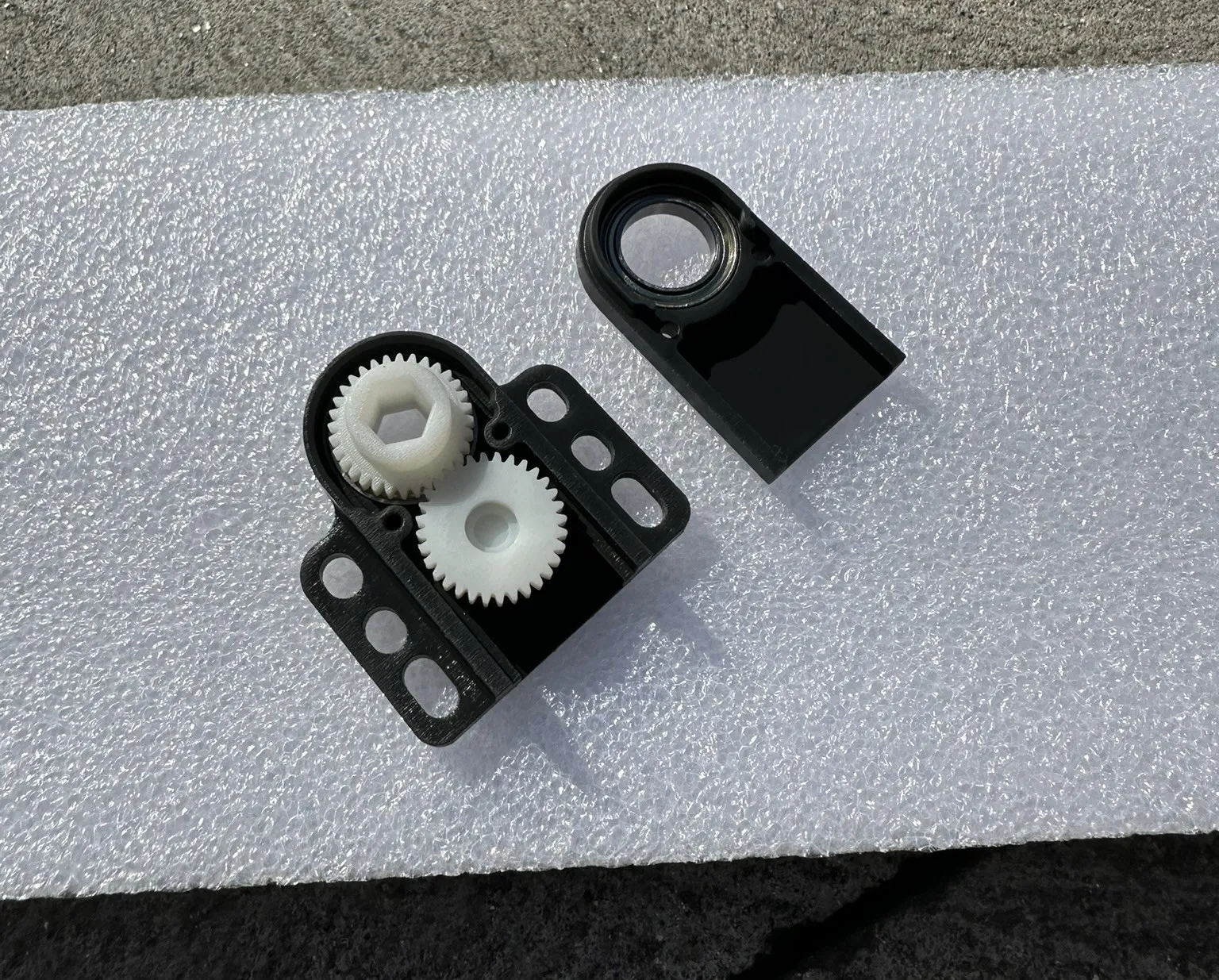 Prototype Through Bore Encoder housing